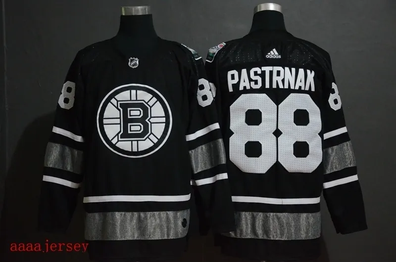 2019 Boston Bruins all star ice hockey jersey M-3XL 波士顿棕熊队全明星冰球服 1
