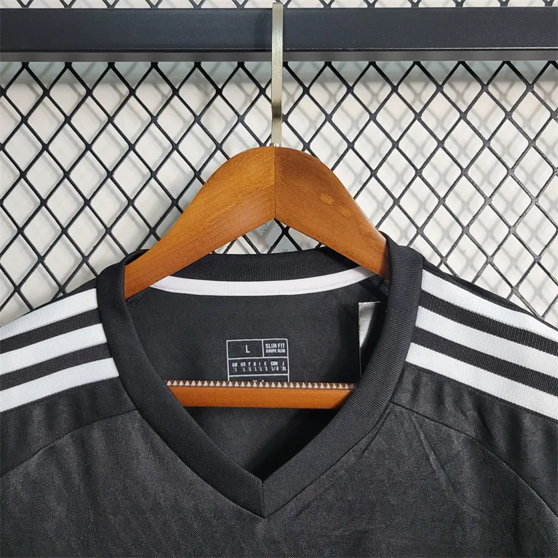 23-24 Maccabi Black away size S-4XL Soccer Jersey 5