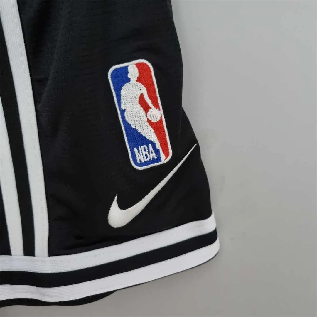 2022 Golden State Warriors NBA US Training Shorts Black 6