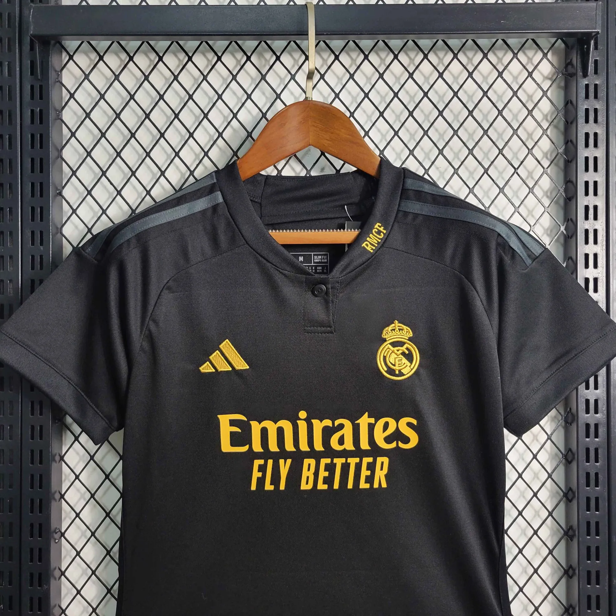 23-24 Real Madrid Third Kit Women Black Shirt Soccer Jerseys Yupoo 4