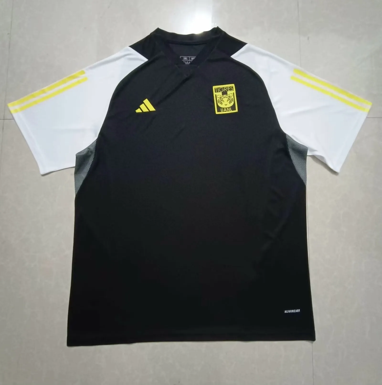 23-24 Tigres UANL Training Kit Black Shirt Soccer Jerseys Yupoo 2