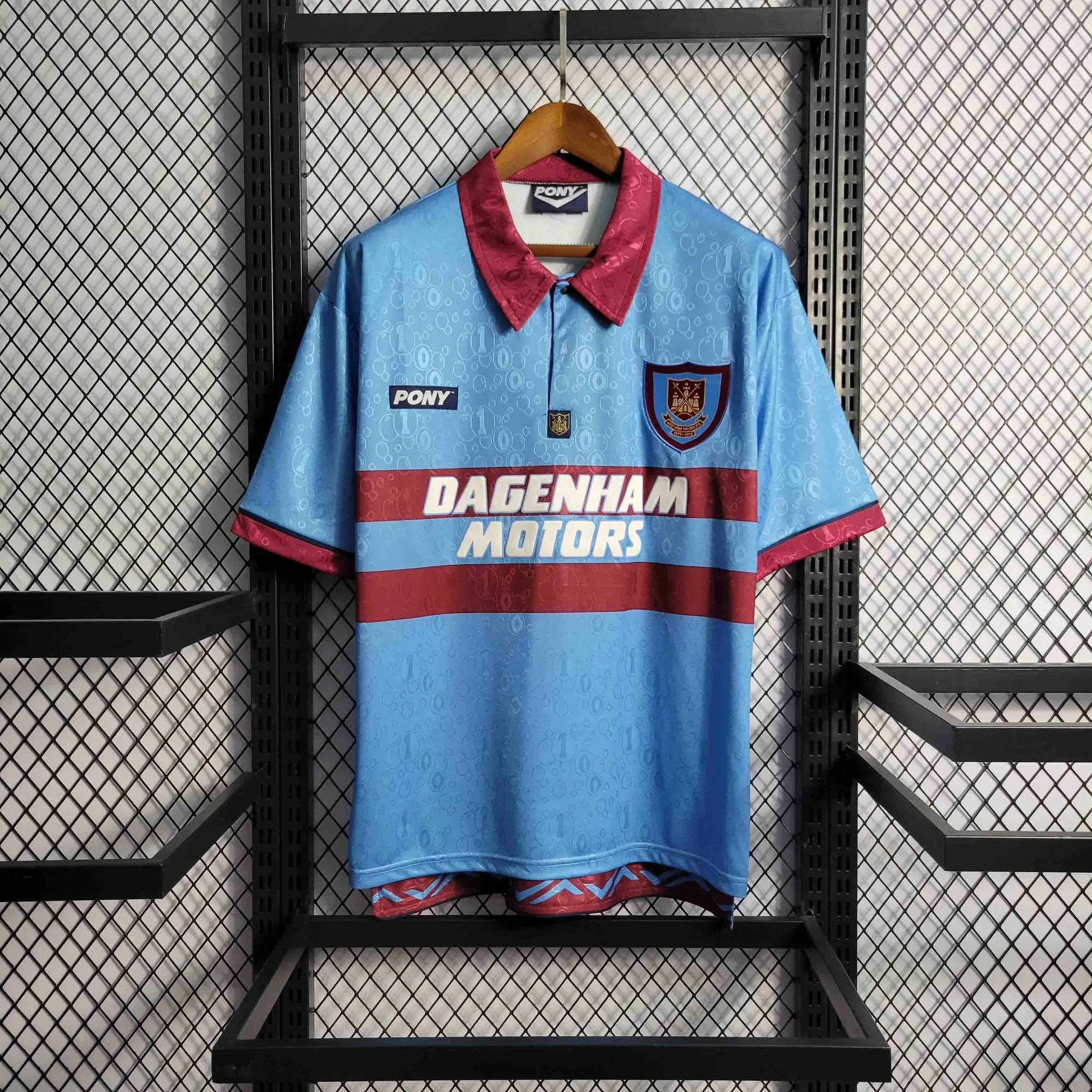 95-97 West Ham Away Retro Kit Vintage Shirt Sport AAAAJersey Yupoo 6