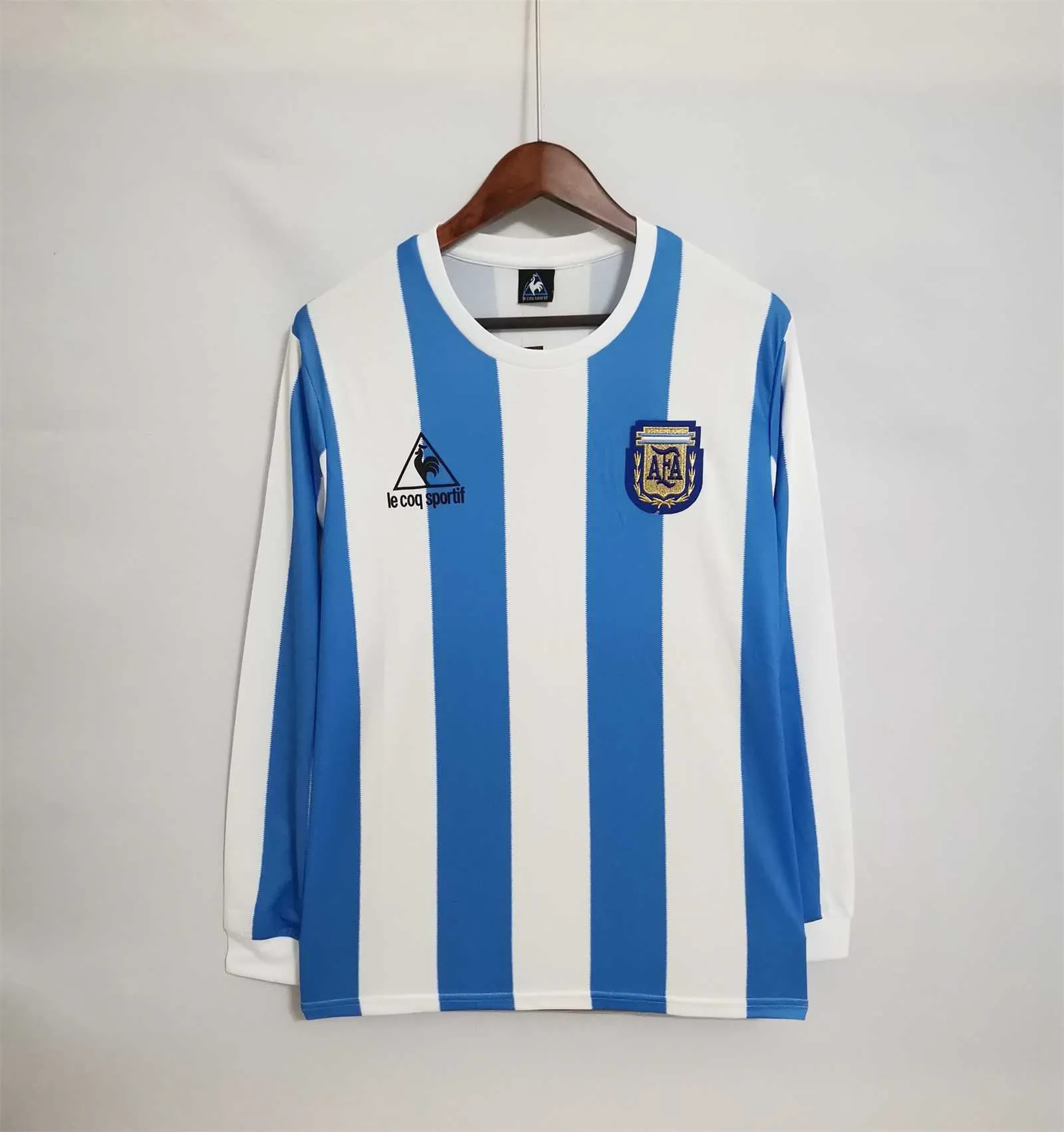 1986 Argentina home long sleeve 8
