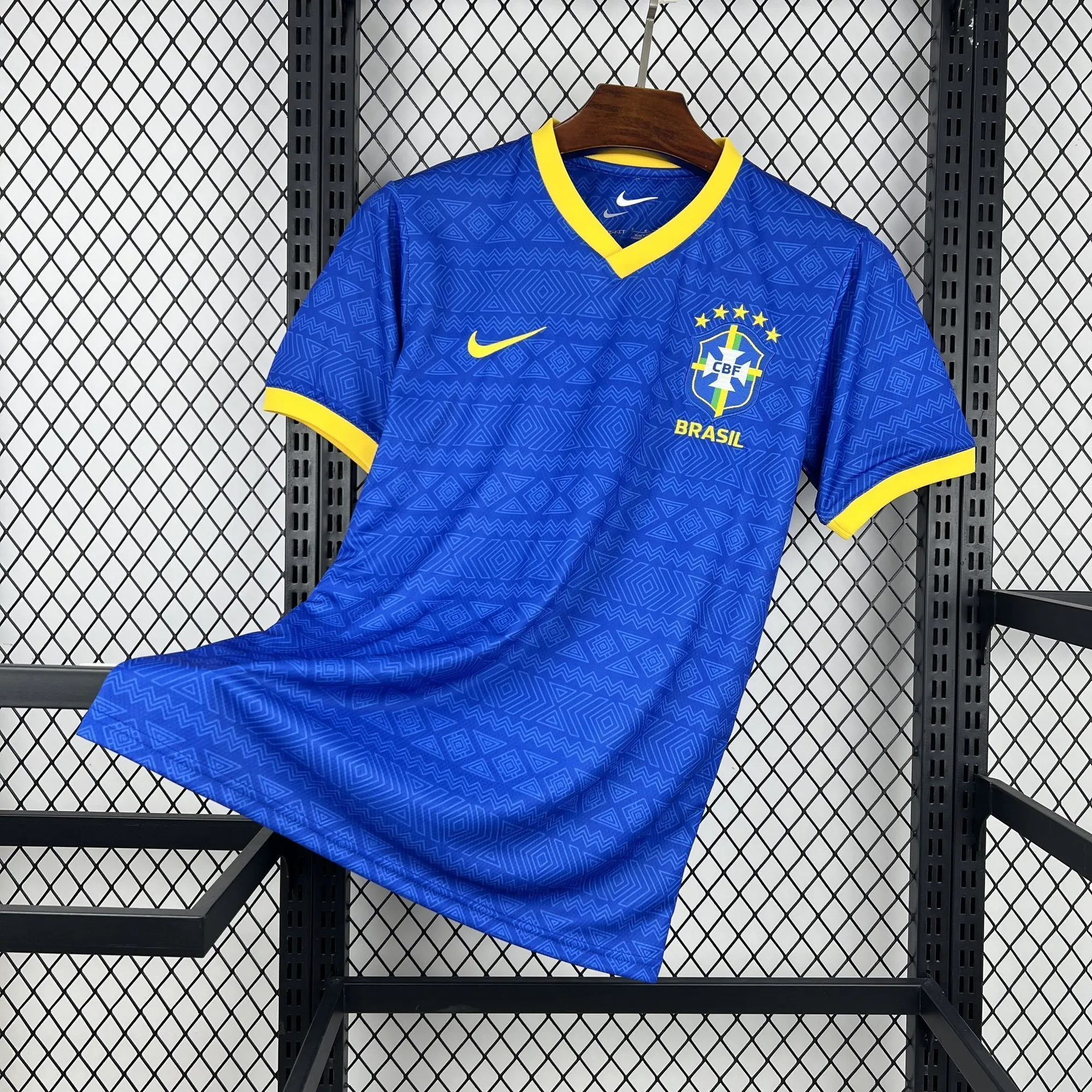 2026 Brazil Mens Concept Special Edition Kit Football Blue T-Shirt AAAAJersey Supply Yupoo 8