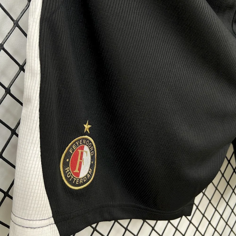 25-26 Feyenoord Home Kit Soccer Shorts AAAAJersey Supply Yupoo 1