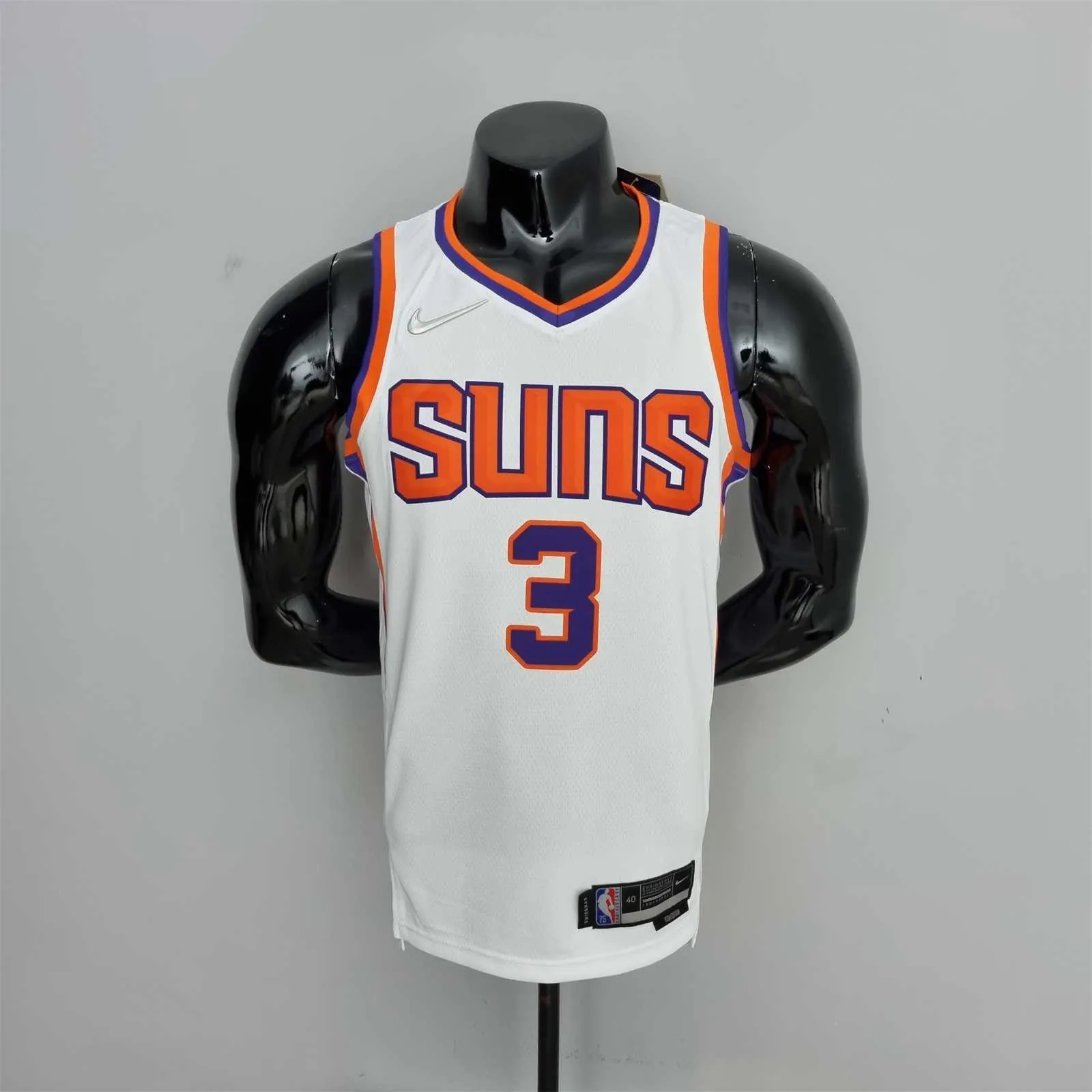 75th Anniversary Paul #3 Phoenix Suns White NBA Jersey 10