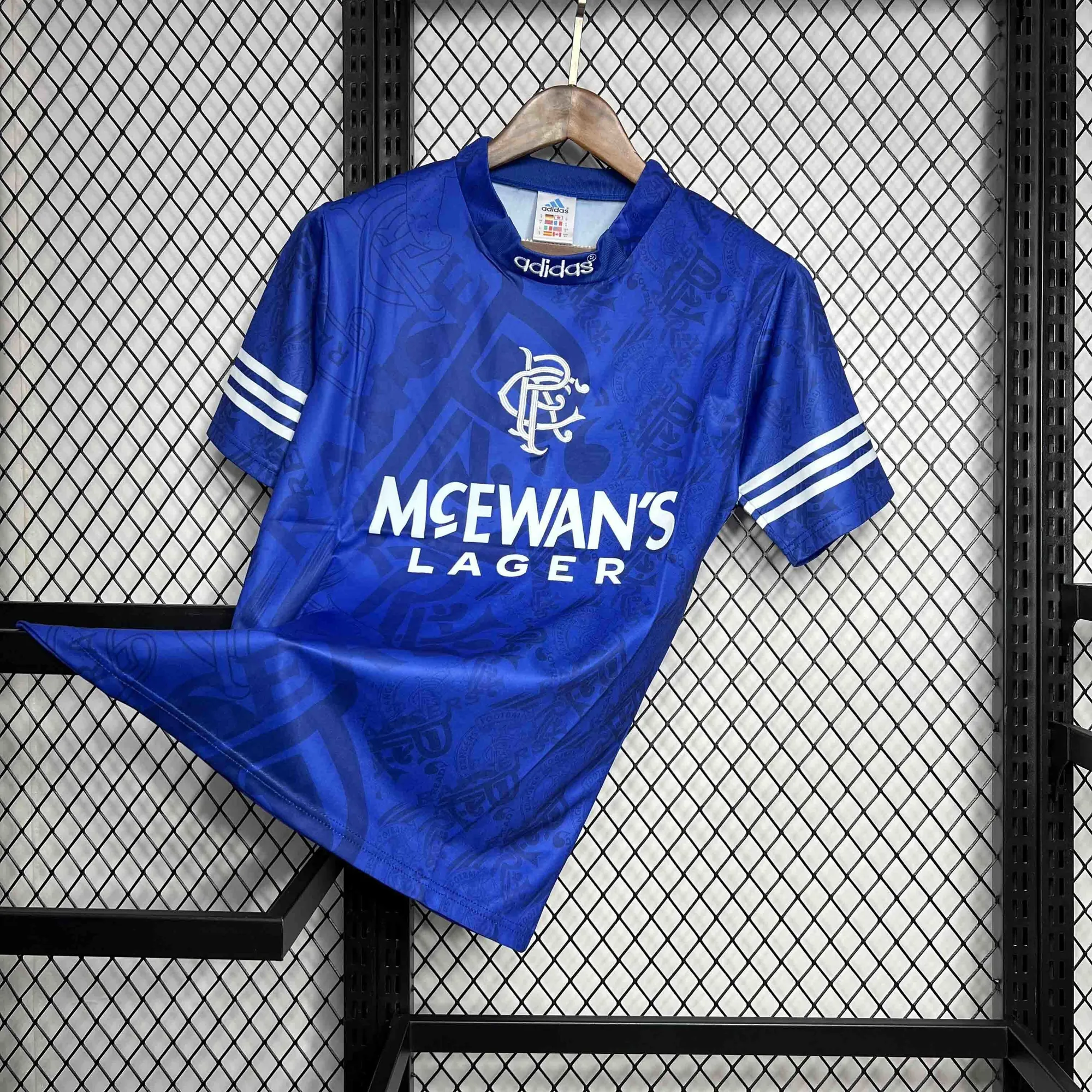 94-96 Rangers Home Retro Kit Football Uniform AAAAJerseys Dropshipping Yupoo 1