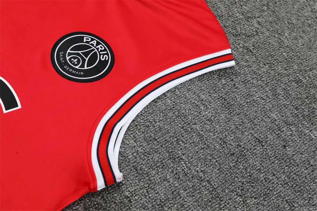 22-23 PSG vest training suit kit red 12