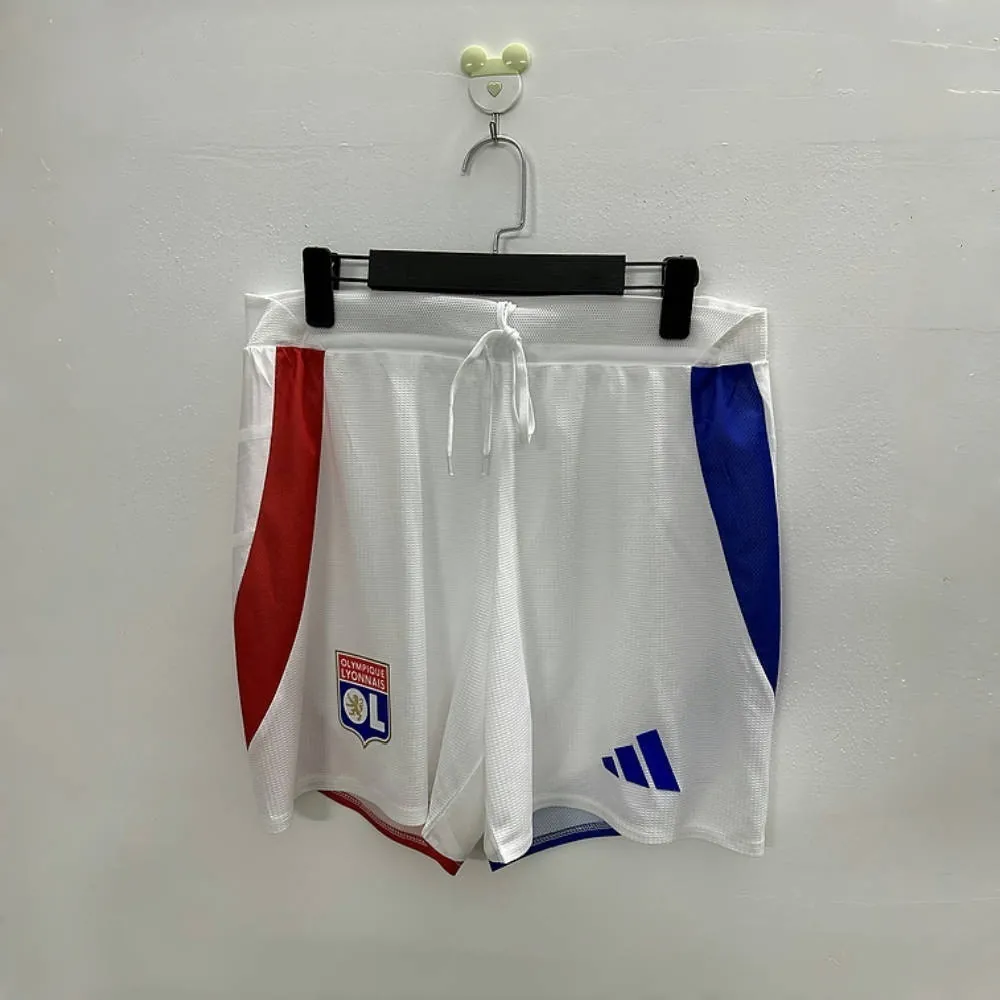 24-25 Lyon Home Player Version Shorts AAAAJersey Supplier Yupoo 2