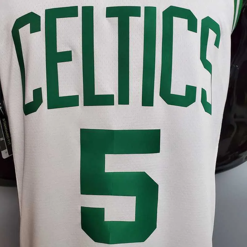 GARNETT#5 Celtics White 6