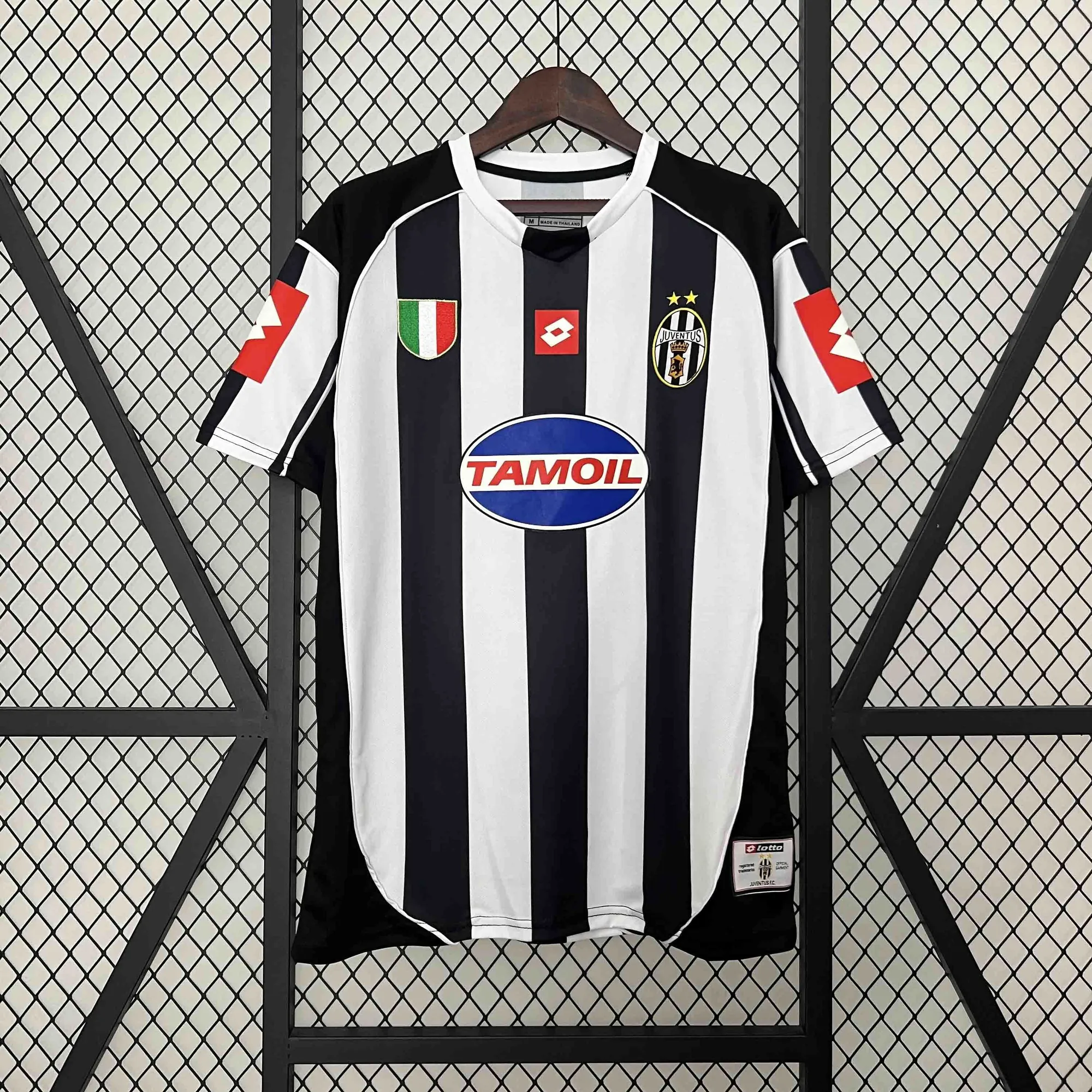 02-03 Juventus Home Retro Kit Football Apparel AAAAJerseys Dropshipping Yupoo S-2XL 1