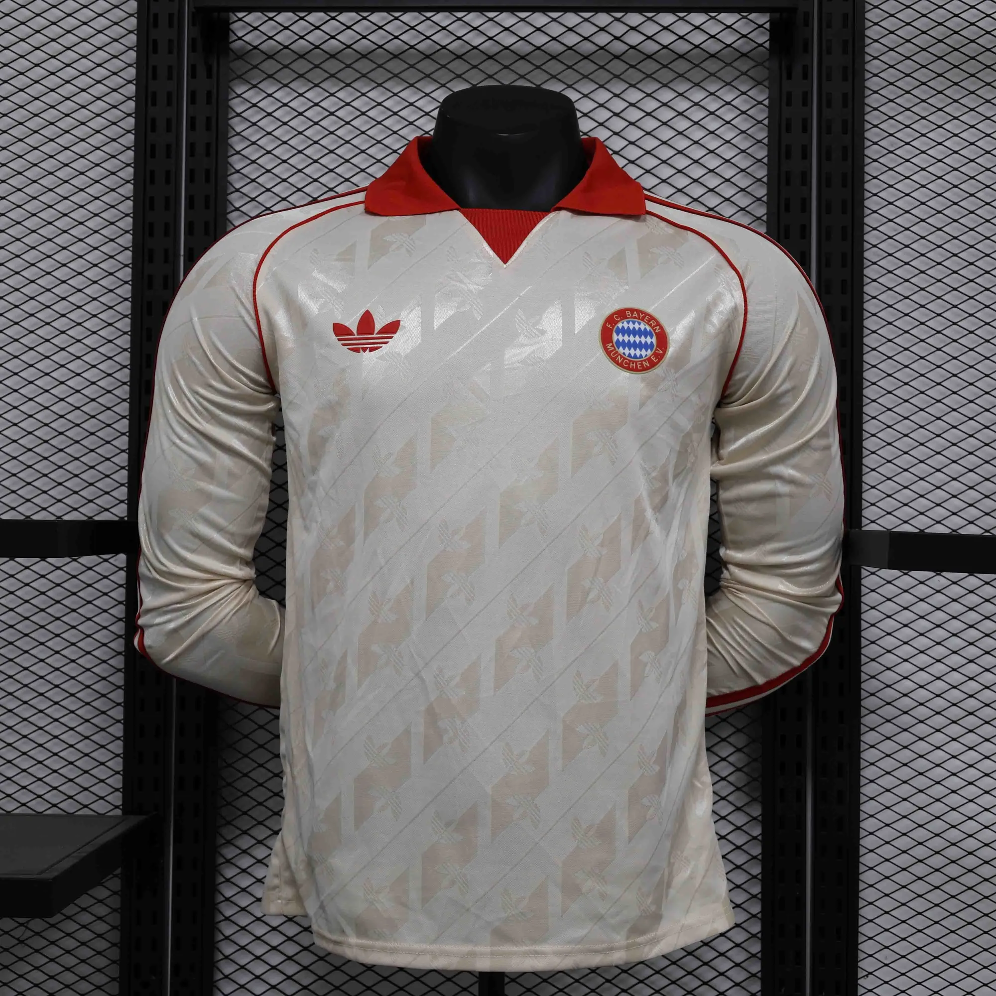 24-25 Bayern Munich LFSTLR Long Sleeve Kit Player Version Shirt AAAAJersey Supplier Yupoo 3