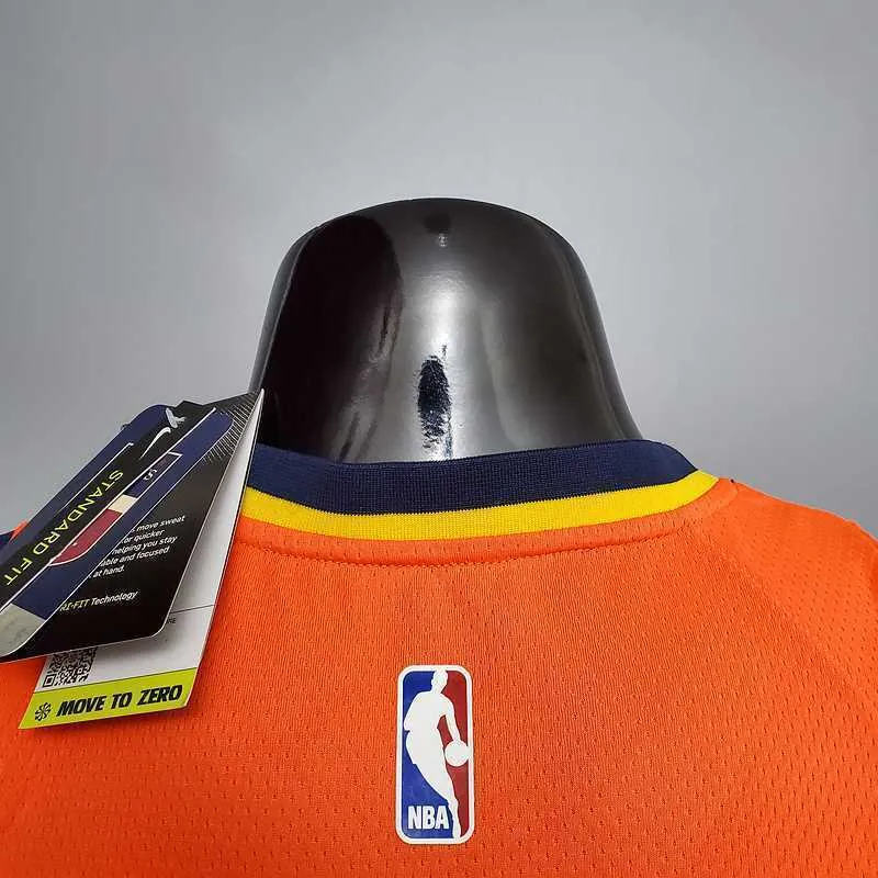 New Warriors CURRY#30 Orange 4