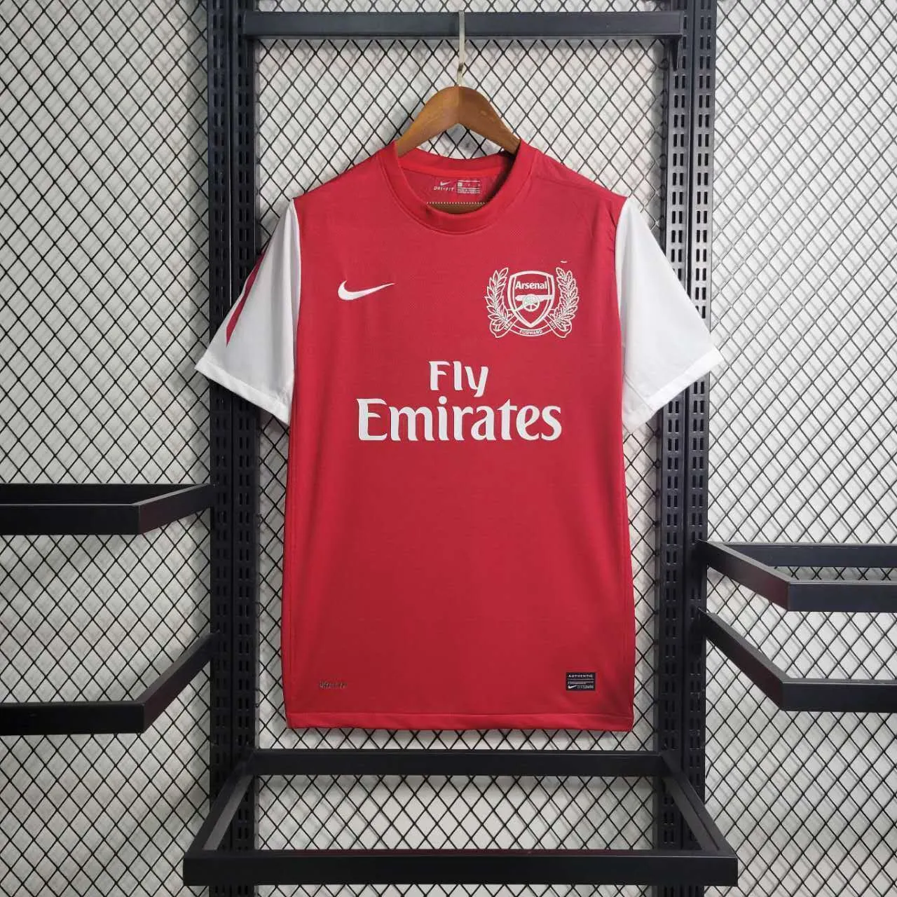 11-12 Retro Arsenal 125th Aniversary Home S-XXL Cheap Soccer Jerseys 7