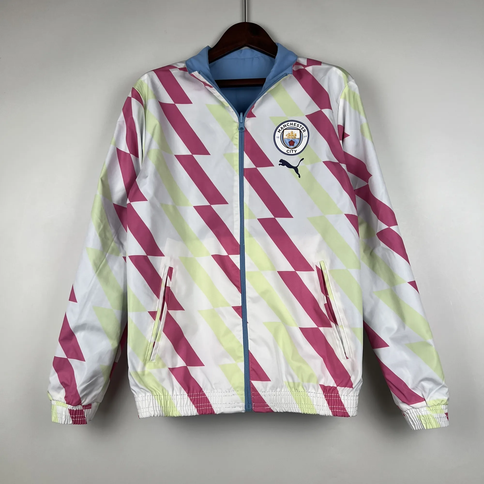 23-24 Manchester City Both Windbreaker Jackets Yupoo 3