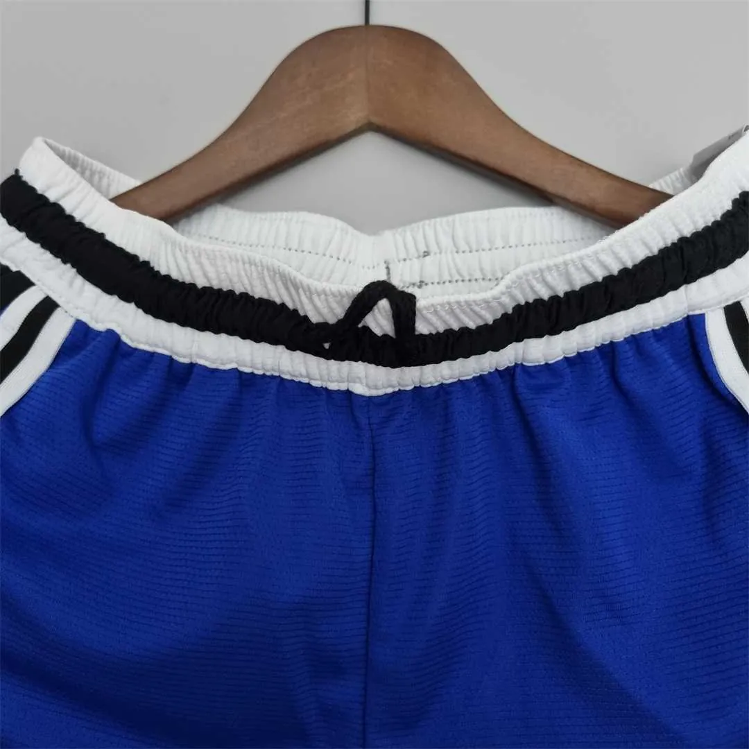 2022 Philadelphia 76ers NBA US Training Shorts Blue Black 1