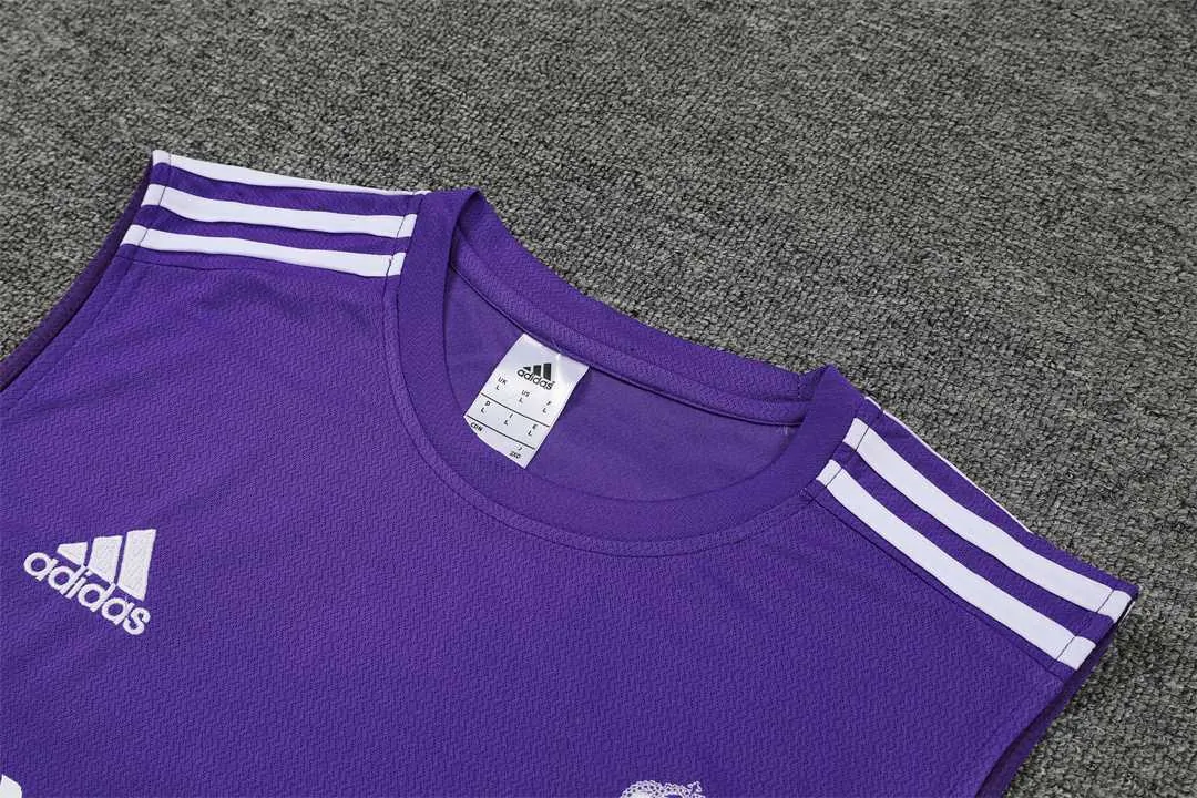 22-23 Real Madrid training suit kit Purple 2