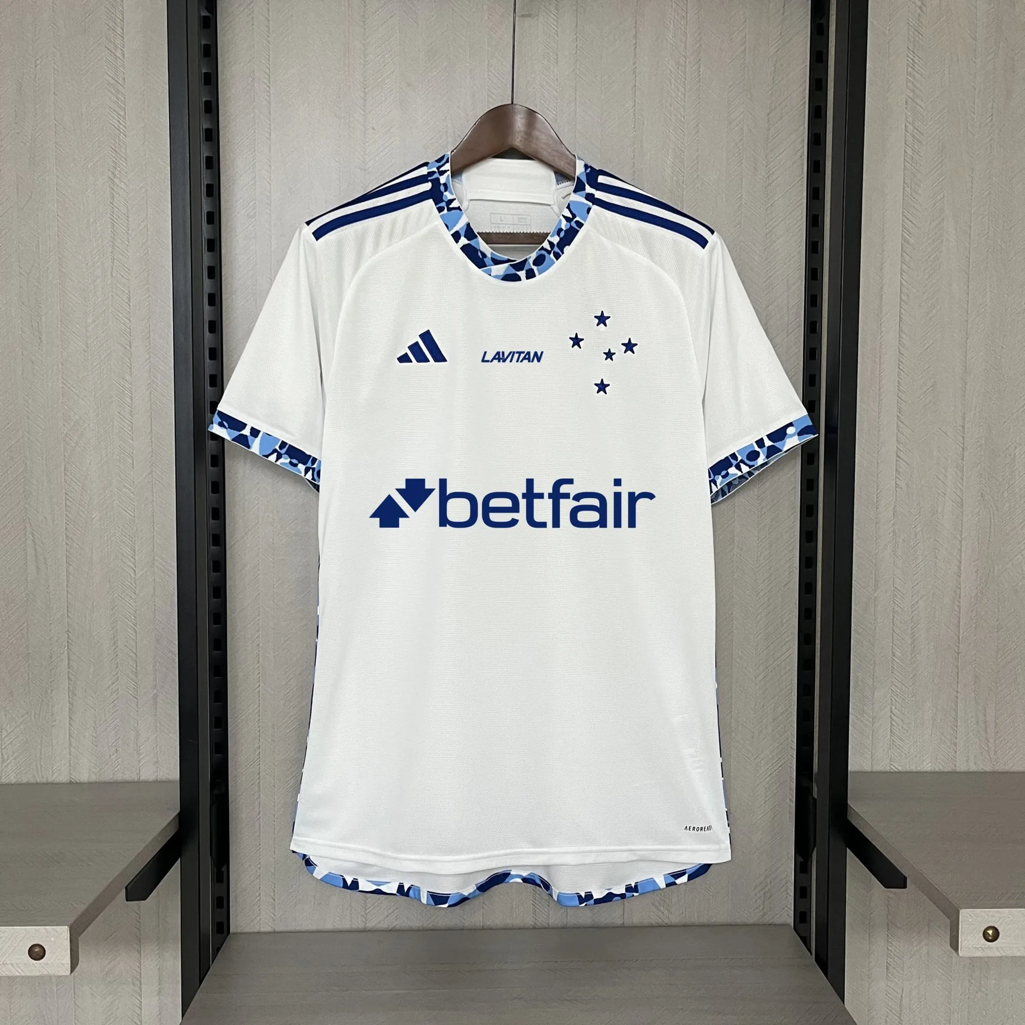 24-25 Cruzeiro Away Kit with All Sponsors Best Wholesale Yupoo 8