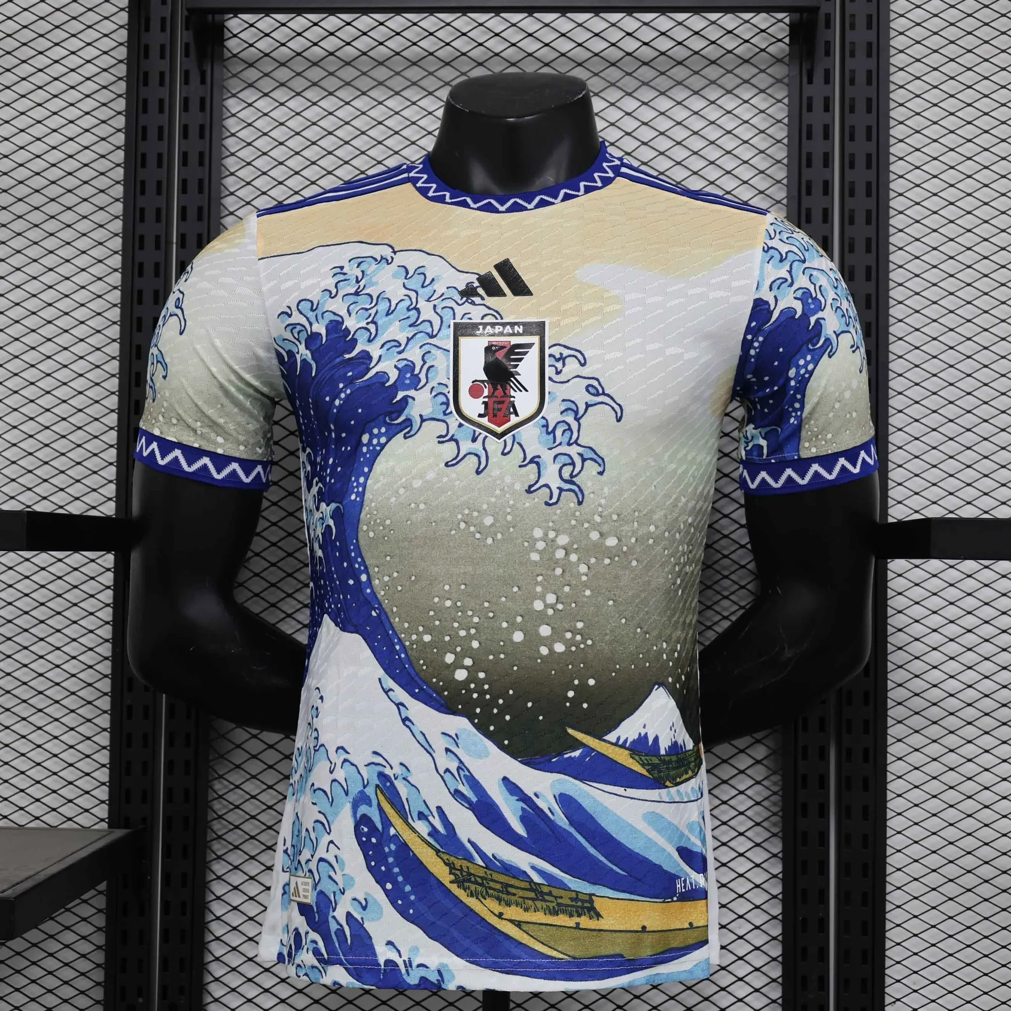 2023 Japan x Waves Special Edition Kit Player Version Shirt Soccer Jerseys For Sale 5
