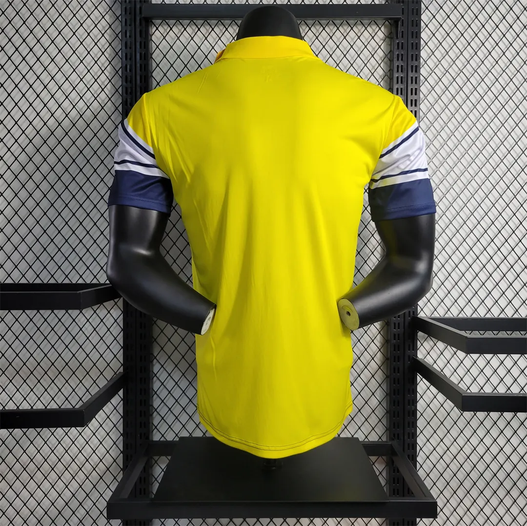 23-24 Saudi Al-Nassr yellow POLO 4