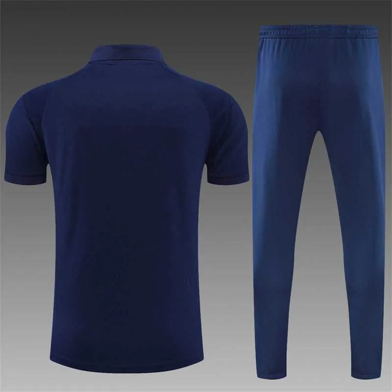 Polo Jordan PSG sapphire blue and white 14