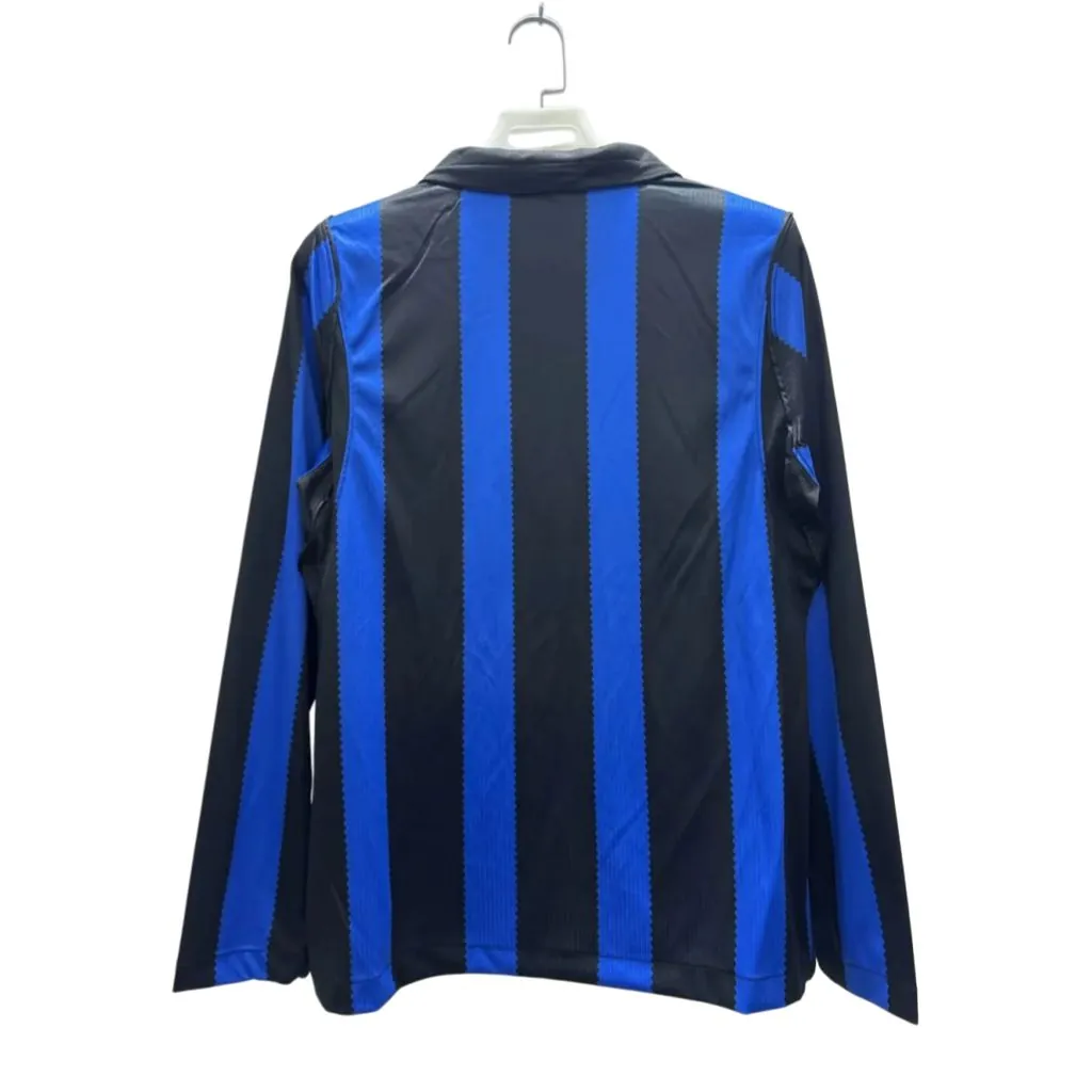 26-27 Inter Milan Mens Home Kit Football Long Sleeve T-Shirt AAAAJersey Supply Yupoo 4 4