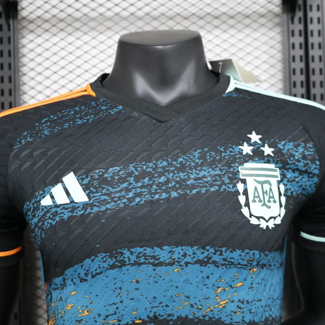 2023 Argentina Special Edition Player Version S-XXL Cheap Soccer Jerseys 4