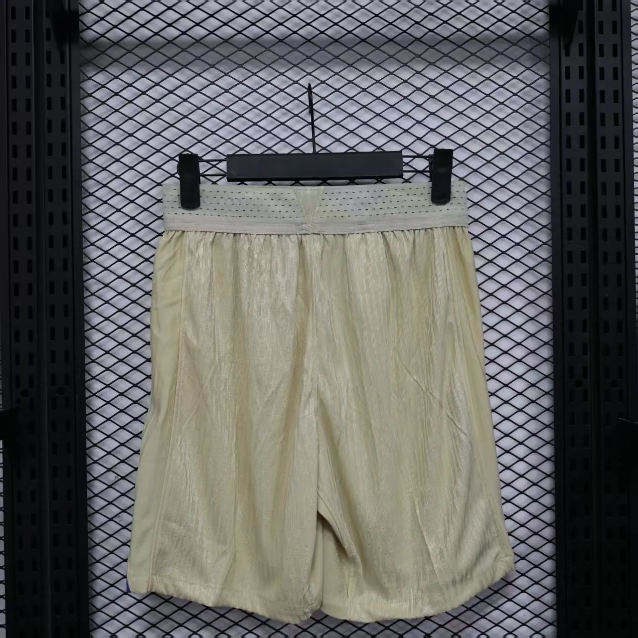 25-26 Barcelona Away Khaki Player Version Slim-fit Breathable Sports Shorts AAAAJersey Yupoo 2