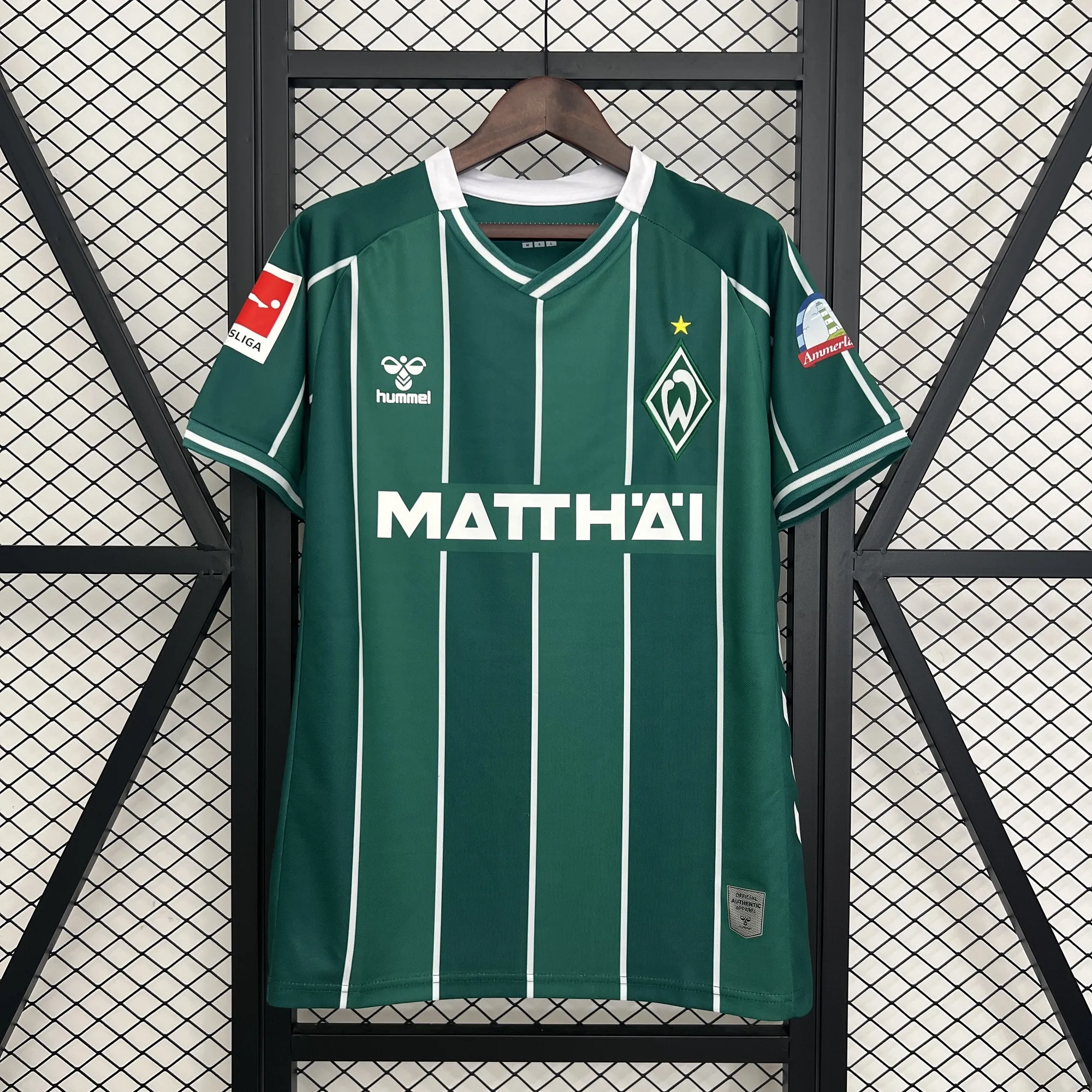 25-26 Werder Bremen Home Shirt Football Apparels Soccer Summer Sports Kit AAAAJersey Cheap Yupo 8