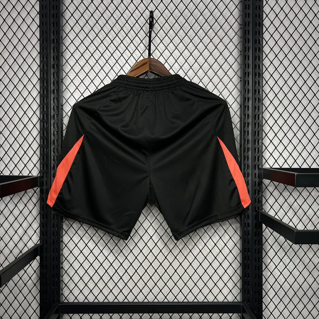 2024 Spain Black Goalkeeper Shorts Sport AAAAJersey Yupoo 3