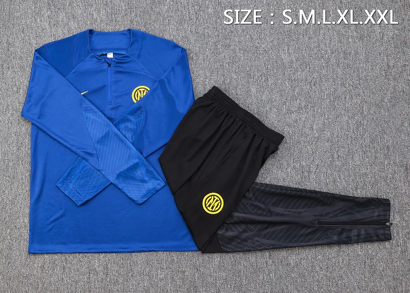23-24 Inter Milan Long Sleeve Training Suit Yupoo 1