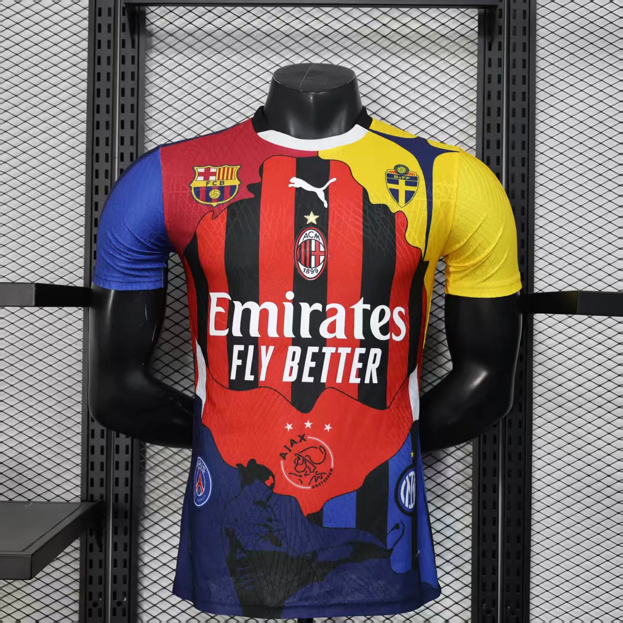 25-26 IBRAHIMOVIC Career Exclusive Edition Kit Player Version Shirt AAAAJersey Yupoo 5