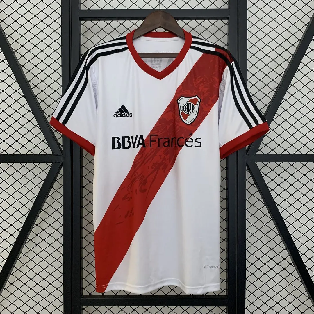 13-14 River Plate Home Retro Kit Vintage Shirt AAAAJersey Dropship Yupoo 9