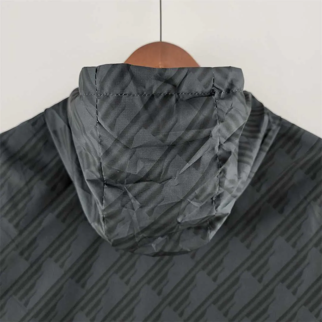 2022 Germany black redwhite Windbreaker 2