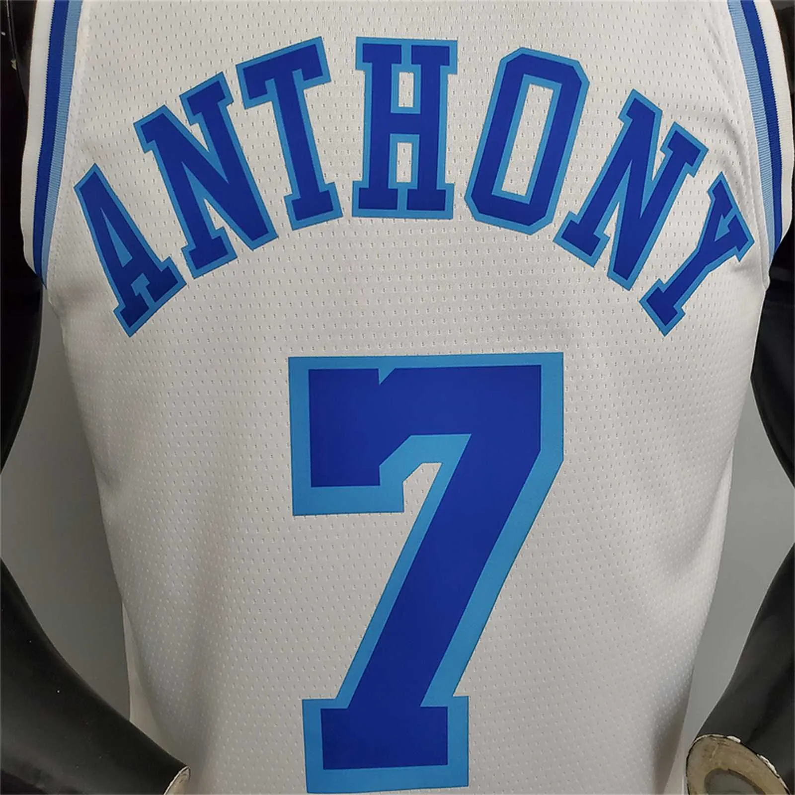 Lakers Anthony#7 Latin Night (High Head) White 4