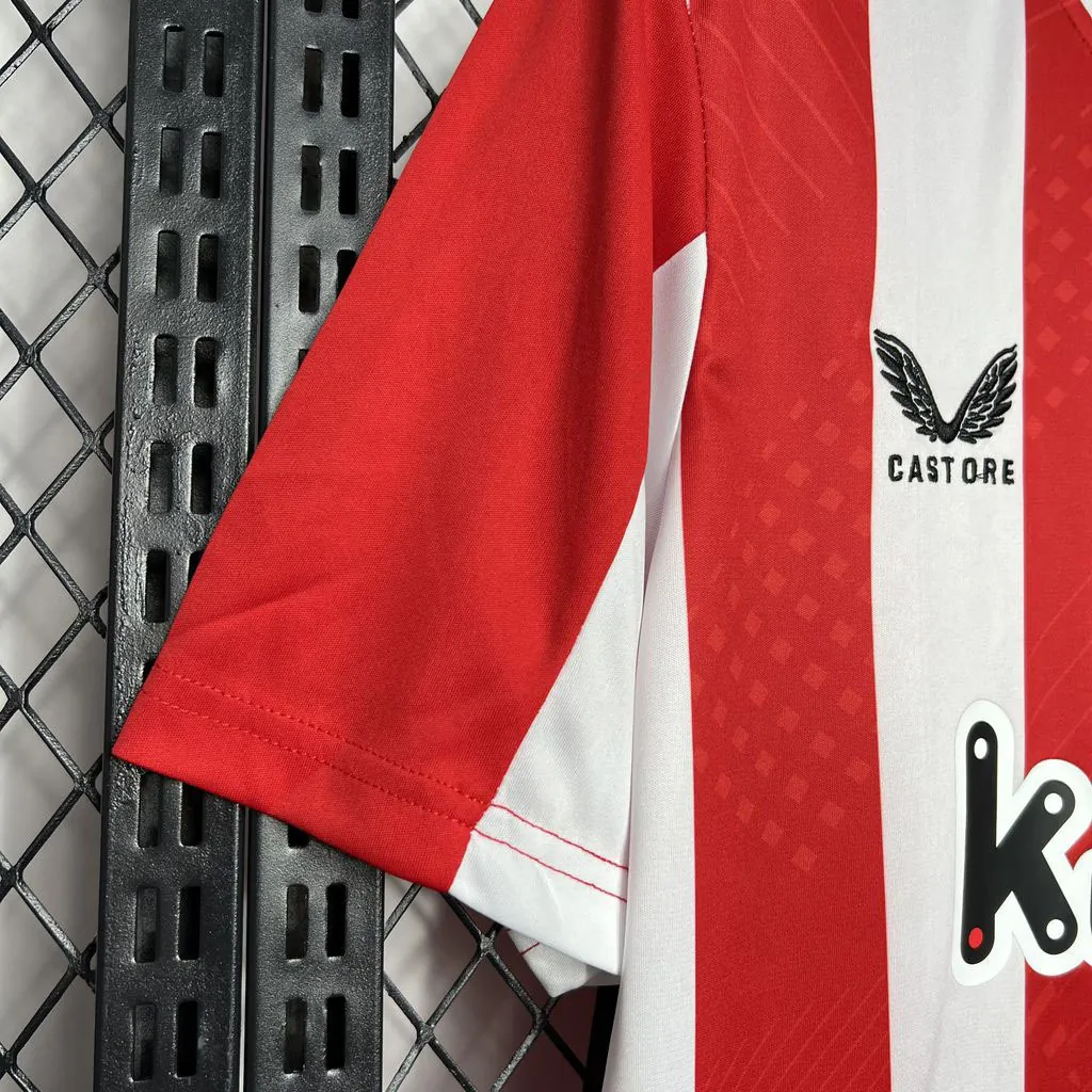 24-25 Athletic Bilbao Home Kit Football Apparels Sport AAAAJersey Yupoo 1
