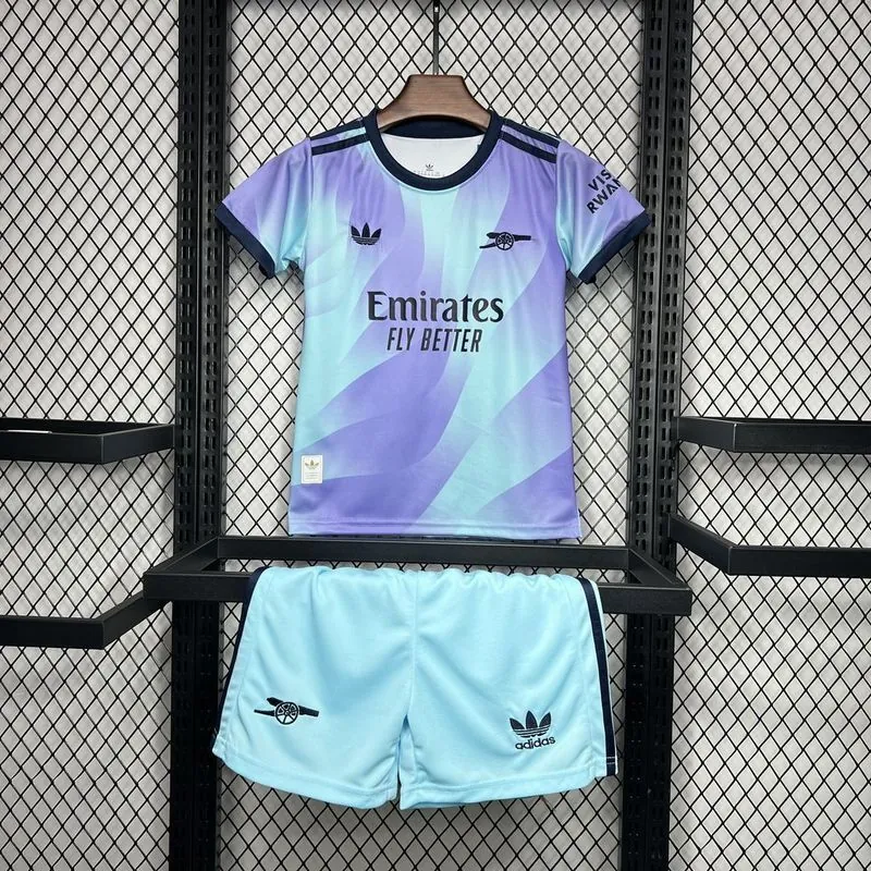 24-25 Arsenal Third Kid Kits Youth Apparels Sport AAAAJersey Yupoo 8