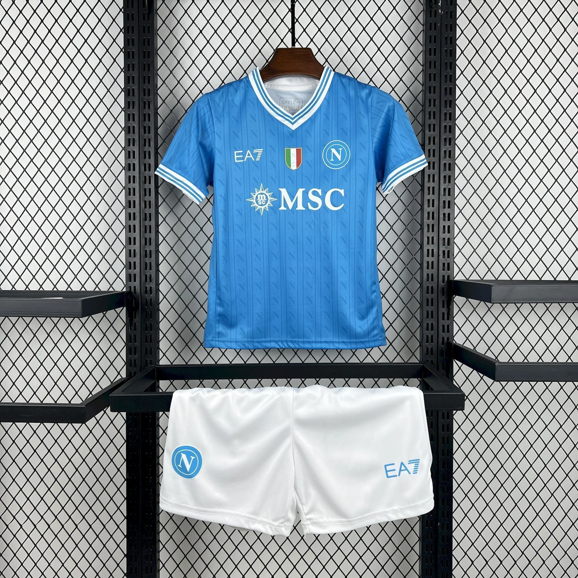 25-26 Napoli Home Kids Football Kits Youth Apparels AAAAJersey Supplier Yupoo 5