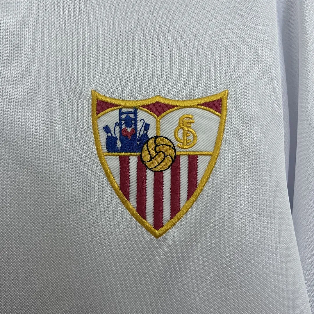 87-90 Sevilla Home Retro Kit Vintage Shirt AAAAJersey Dropship Yupoo 1