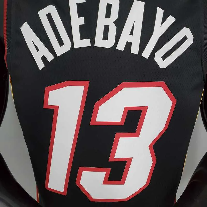 Miami Heat ADEBAYO#13 Black 3
