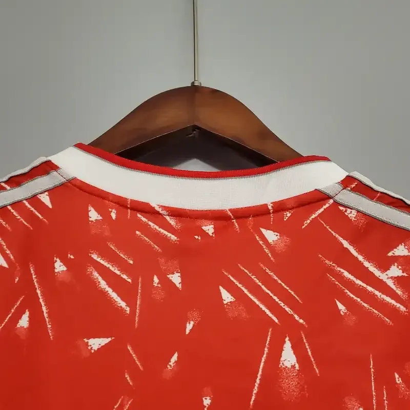 89-91 Retro Liverpool Soccer Jersey Home S-2XL 1