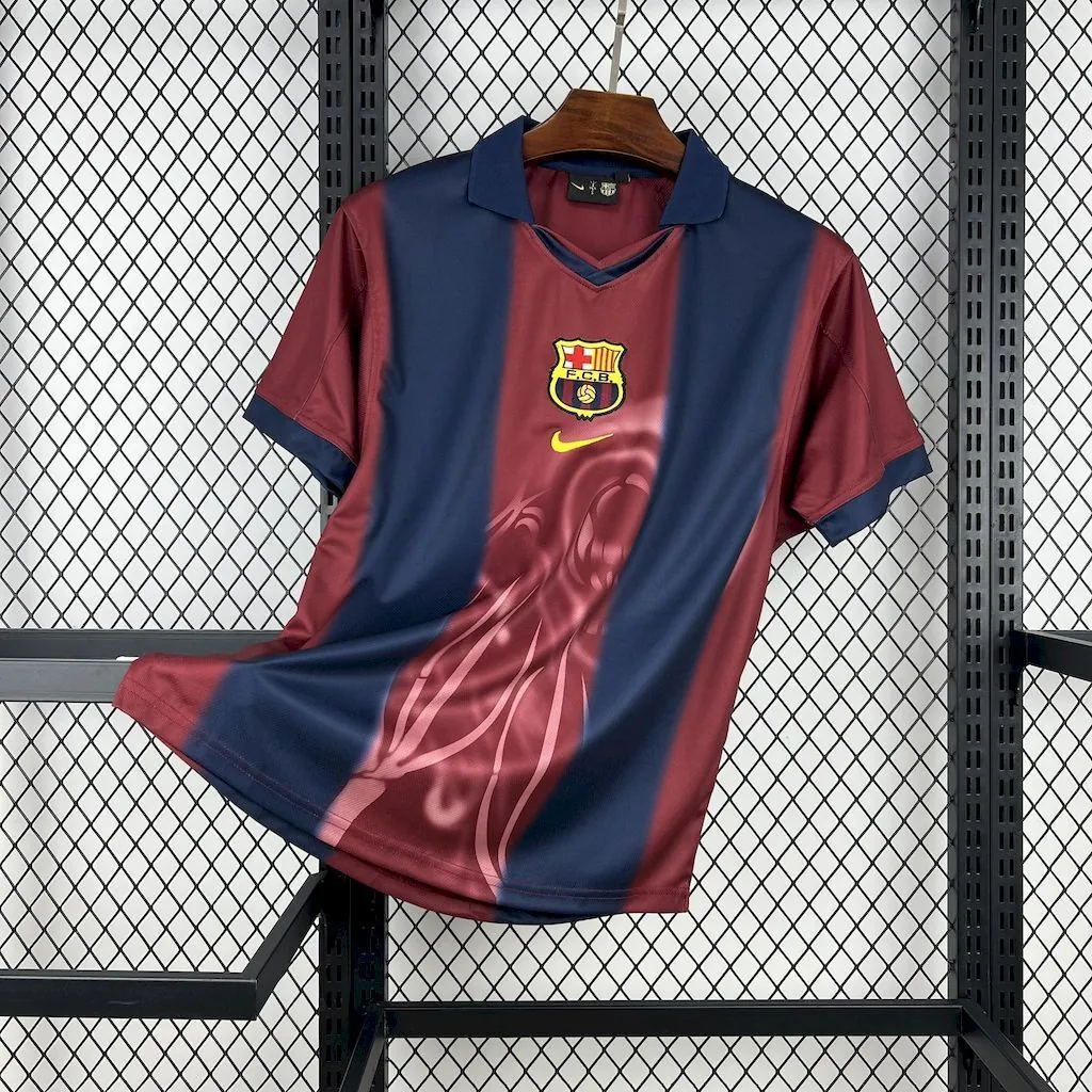 Barcelona x Cactus Jack Special Edition Kit Player Version Shirt AAAAJersey Wholesale Yupoo 5