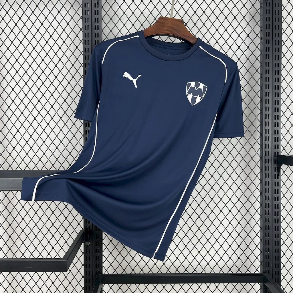 25-26 Monterrey Navy Training Shirt Football Uniform AAAAJersey Supply Yupoo 4