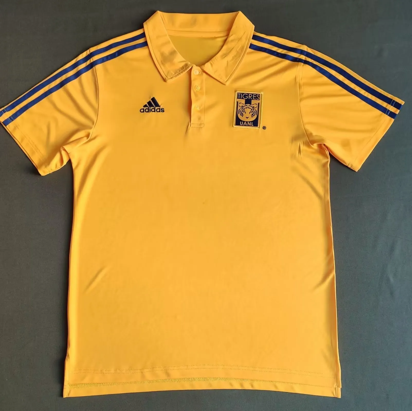 23-24 Tigres UANL Yellow Polo Shirt Soccer Jerseys Yupoo 2