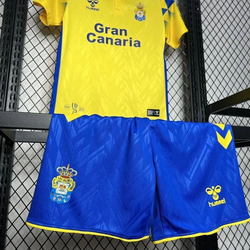 24-25 Las Palmas Home Kid Kits Youth Apparels Sport AAAAJersey Yupoo 8