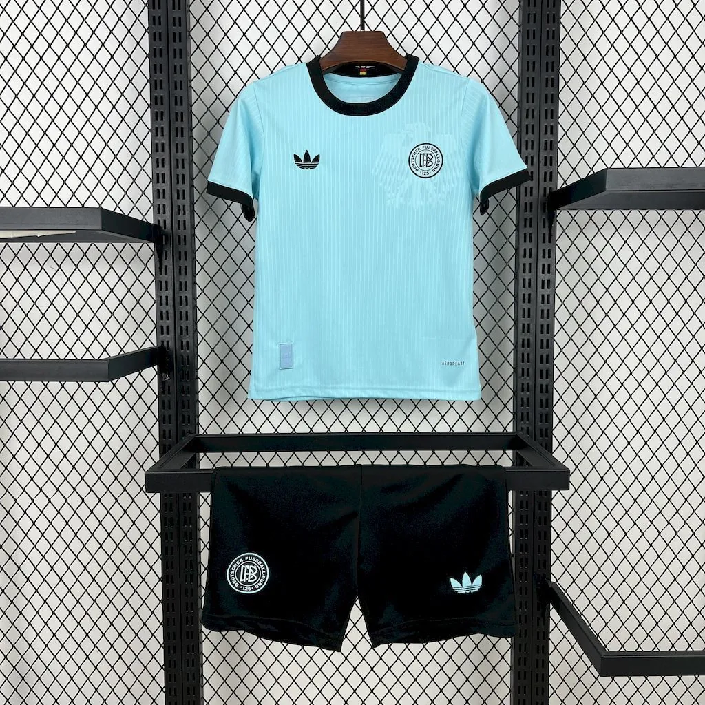2025 Germany 125th Anniversary Blue Kid Kits Youth Apparels AAAAJersey Wholesale Yupoo 10