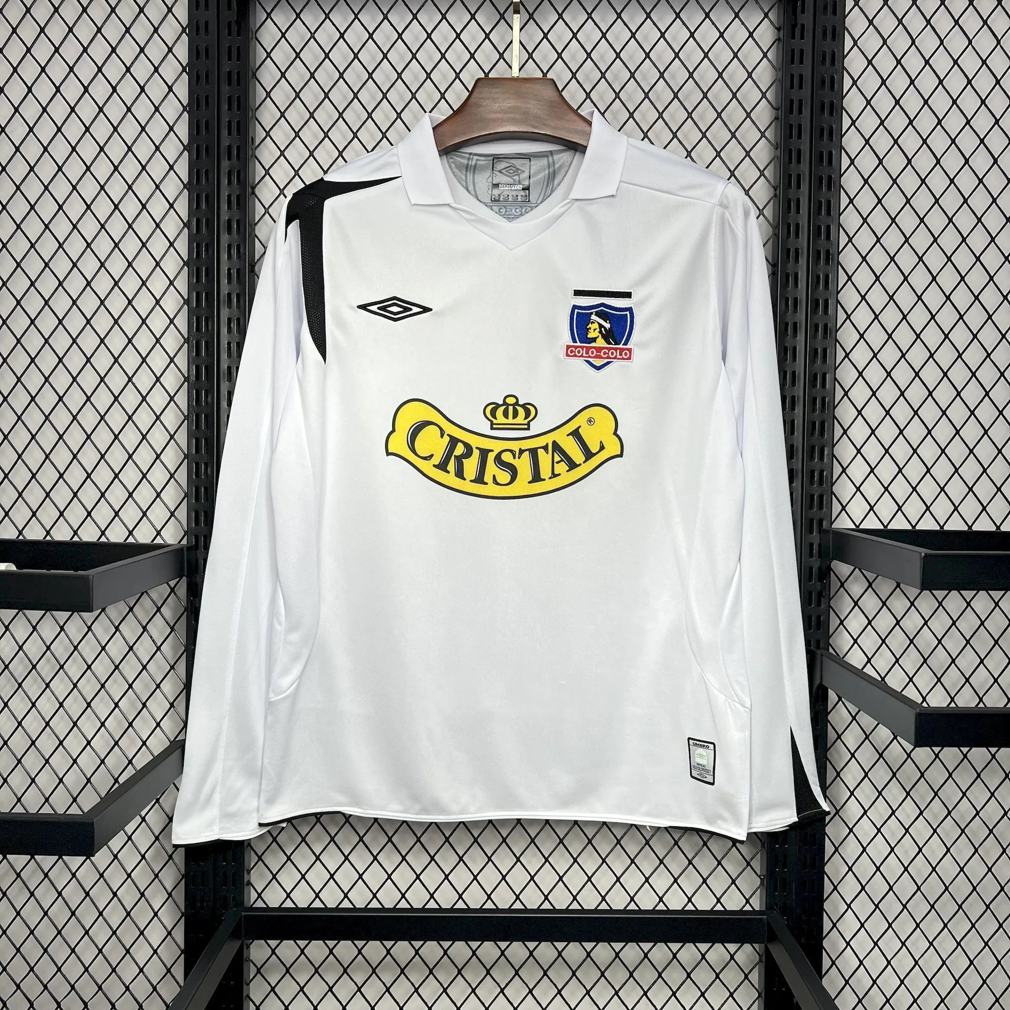 2006 Colo Colo Home Retro Kit Vintage Long Sleeve Shirt Football AAAAJersey Supply Yupoo 5