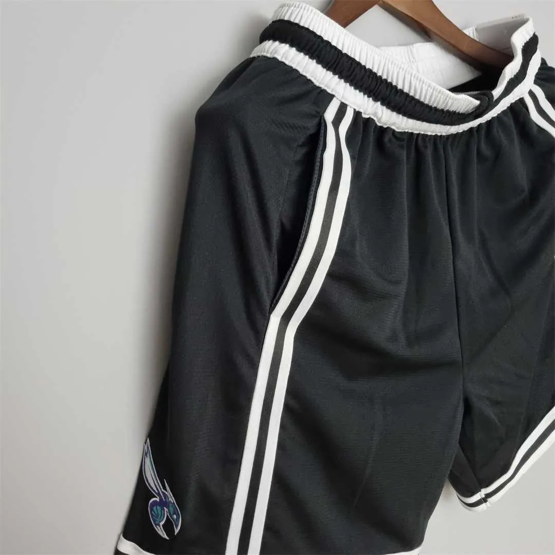 2022 Charlotte Hornets NBA US Training Shorts Black1684435565000 2