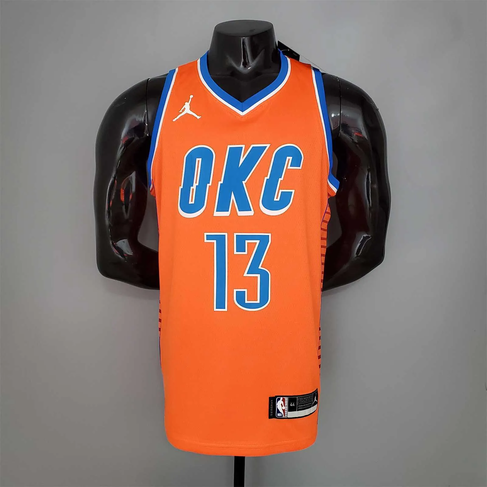 GEORGE#13 Thunder Jordan Orange 9