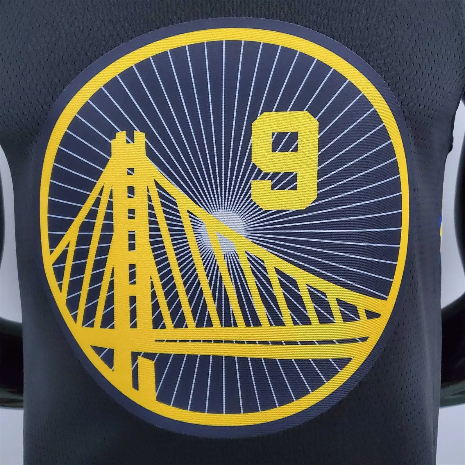 2022 75th Anniversary Iguodala #9 Warriors City Edition Black 7